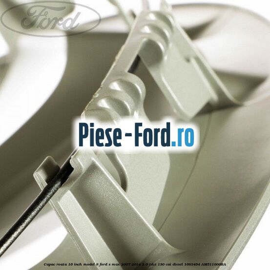 Capac roata 16 inch model 8 Ford S-Max 2007-2014 2.0 TDCi 130 cai diesel #65EF54CDEC