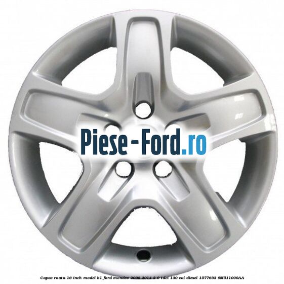 Capac roata 16 inch model B1 Ford Mondeo 2008-2014 2.0 TDCi 130 cai diesel #47A3B15FAC