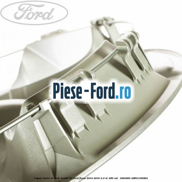 Capac roata 16 inch model B2 Ford Focus 2014-2018 2.0 ST 250 cai #7D648F9F00 Capac roata 16 inch model B2 Ford Focus 2014-2018 2.0 ST 250 cai #7D648F9F00