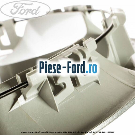 Capac roata 16 inch model B2 Ford Mondeo 2014-2018 2.0 TDCi 4x4 150 cai #6BBFBA4FB3 Capac roata 16 inch model B2 Ford Mondeo 2014-2018 2.0 TDCi 4x4 150 cai #6BBFBA4FB3
