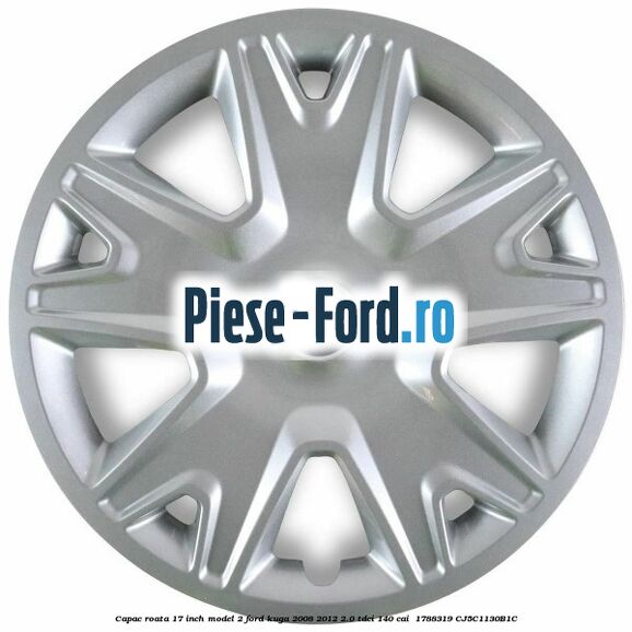 Capac roata 17 inch model 2 Ford Kuga 2008-2012 2.0 TDCI 140 cai  #8E6DDBA15C