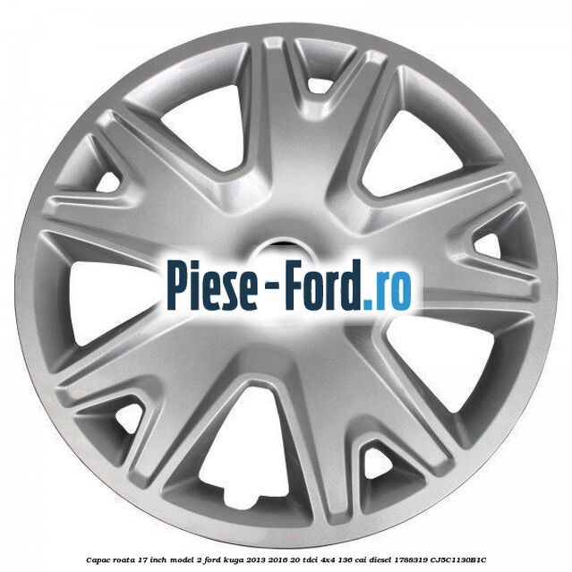 Capac roata 17 inch model 2 Ford Kuga 2013-2016 2.0 TDCi 4x4 136 cai #5FB4E68462