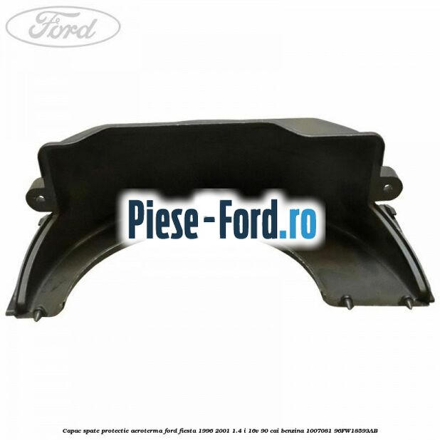 Capac spate protectie aeroterma Ford Fiesta 1996-2001 1.4 i 16V 90 cai #322028DBE5