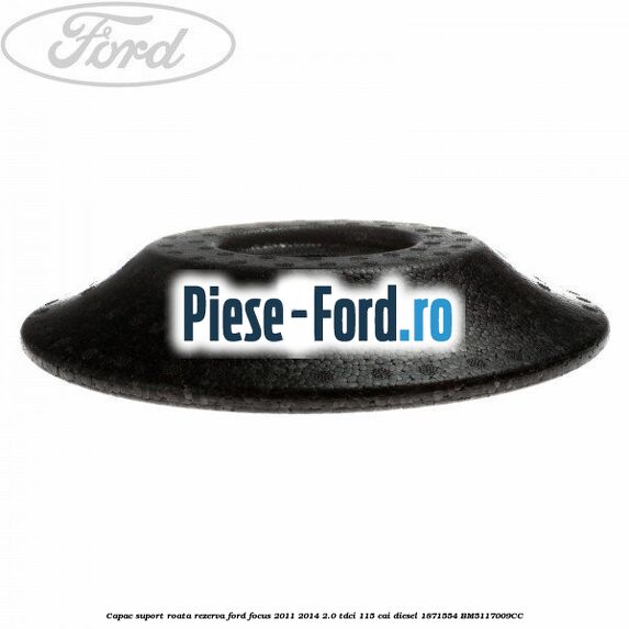 Capac spatiu roata rezerva, stanga Ford Focus 2011-2014 2.0 TDCi 115 cai diesel