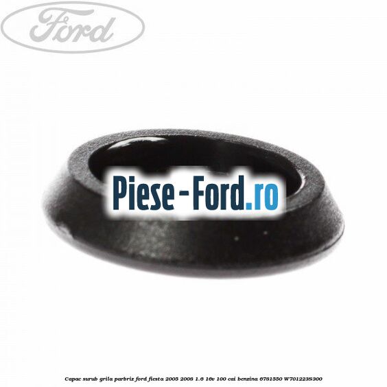 Banda prindere carenaj roata fata Ford Fiesta 2005-2008 1.6 16V 100 cai benzina