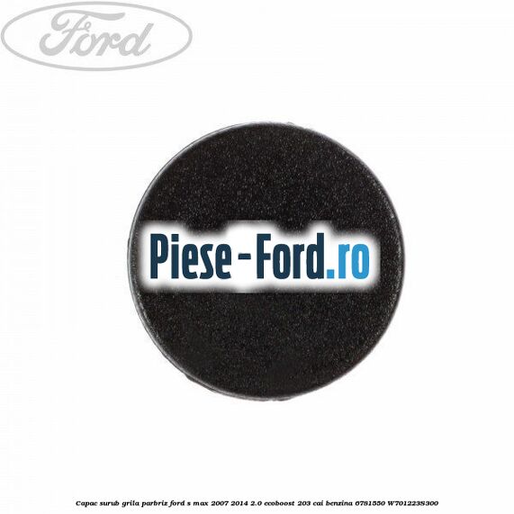 Capac surub grila parbriz Ford S-Max 2007-2014 2.0 EcoBoost 203 cai benzina #1DA43A89AB