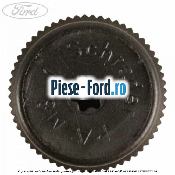 Capac ventil conducta clima inalta presiune Ford C-Max 2007-2011 2.0 TDCi 136 cai diesel #87237AC298