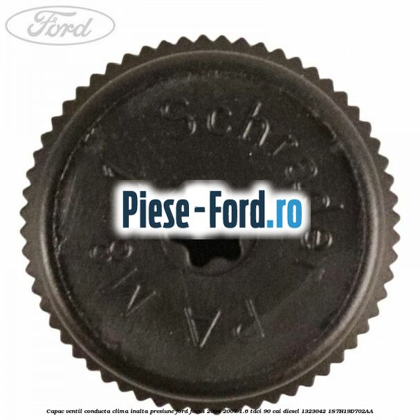 Capac ventil conducta clima inalta presiune Ford Focus 2004-2007 1.6 TDCi 90 cai diesel #390BCE7513