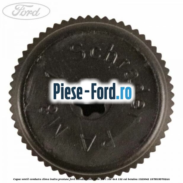 Capac ventil conducta clima inalta presiune Ford Mondeo 1993-1996 2.0 i 16V 4x4 132 cai benzina #0CF66DE4C4