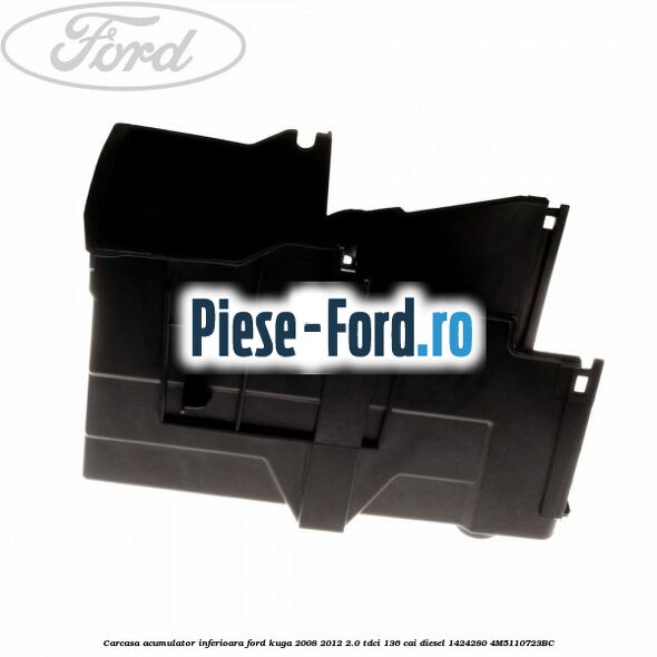 Carcasa acumulator inferioara Ford Kuga 2008-2012 2.0 TDCi 136 cai diesel #3CF2973E8F