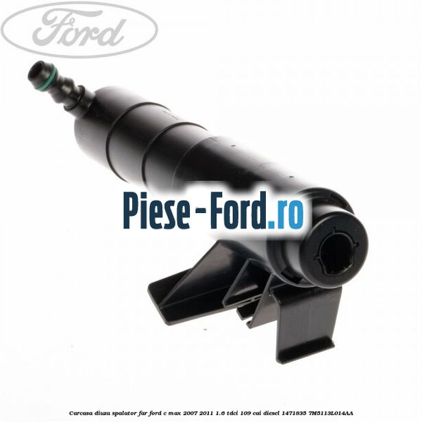 Capac spalator far stanga primerizat Ford C-Max 2007-2011 1.6 TDCi 109 cai diesel