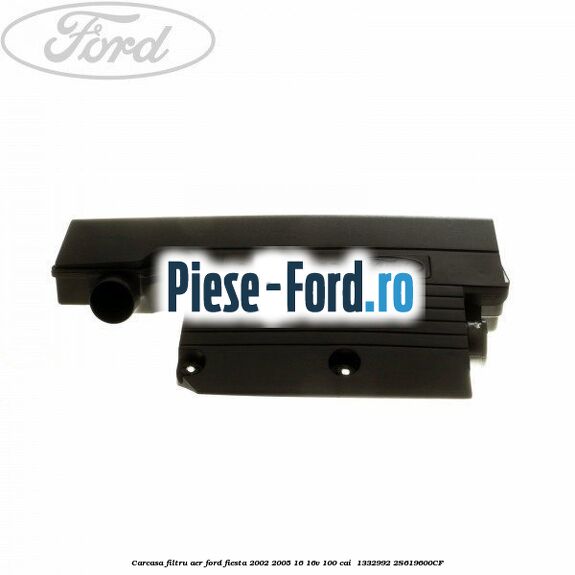 Carcasa filtru aer Ford Fiesta 2002-2005 1.6 16V 100 cai #704A655CED