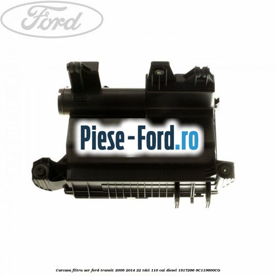 Carcasa filtru aer Ford Transit 2006-2014 2.2 TDCi 110 cai #3D108193A1