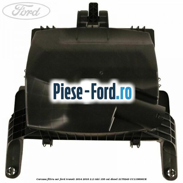 Carcasa filtru aer Ford Transit 2014-2018 2.2 TDCi 155 cai diesel #28A3B10CED