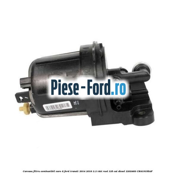 Carcasa filtru combustibil euro 5 Ford Transit 2014-2018 2.2 TDCi RWD 125 cai diesel