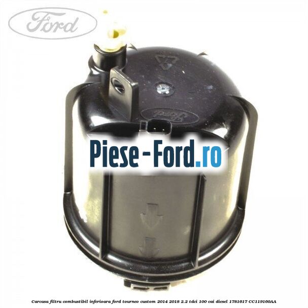 Carcasa filtru combustibil euro 6 Ford Tourneo Custom 2014-2018 2.2 TDCi 100 cai diesel