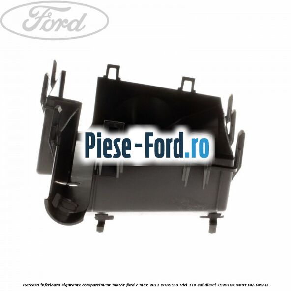Carcasa inferioara sigurante compartiment motor Ford C-Max 2011-2015 2.0 TDCi 115 cai diesel