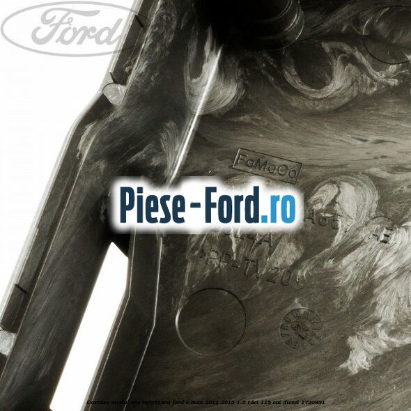 Carcasa modul ECU inferioara Ford C-Max 2011-2015 1.6 TDCi 115 cai diesel #6CCA16FEF2