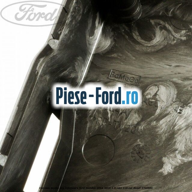 Carcasa modul ECU inferioara Ford Mondeo 2014-2018 1.6 TDCi 115 cai diesel #4135F89D24