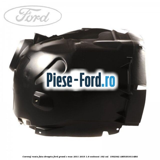 Carenaj roata fata dreapta Ford Grand C-Max 2011-2015 1.6 EcoBoost 182 cai  #B95B2A5035