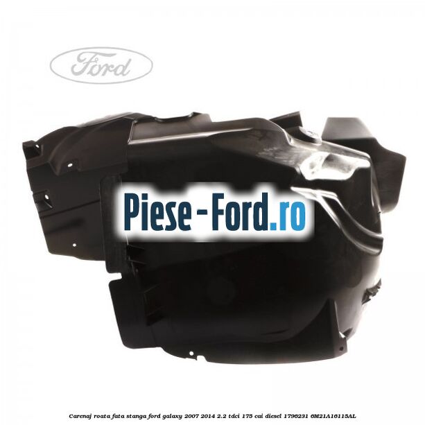 Carenaj roata fata dreapta Ford Galaxy 2007-2014 2.2 TDCi 175 cai diesel