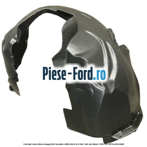 Carenaj roata fata stanga Ford Mondeo 2008-2014 2.0 TDCi 140 cai diesel #6DCBEC84E9