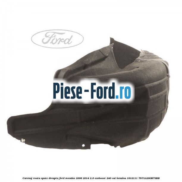 Carenaj, roata spate dreapta Ford Mondeo 2008-2014 2.0 EcoBoost 240 cai benzina