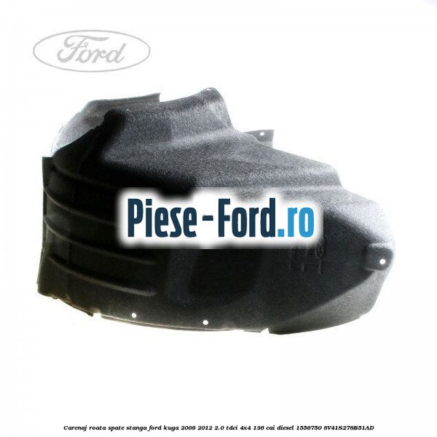 Carenaj roata spate stanga Ford Kuga 2008-2012 2.0 TDCi 4x4 136 cai diesel