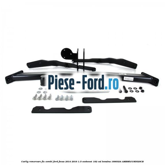 Carlig remorcare fix 5 usi Ford Focus 2014-2018 1.5 EcoBoost 182 cai benzina