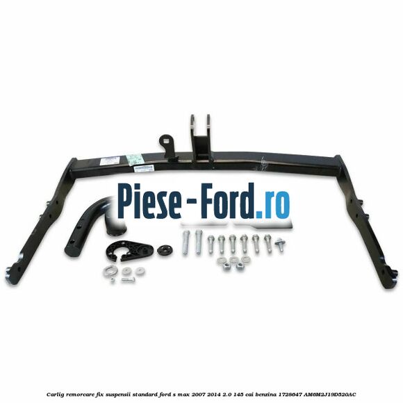 Carlig remorcare fix (suspensii standard) Ford S-Max 2007-2014 2.0 145 cai benzina
