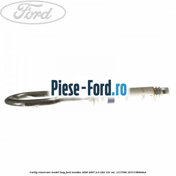 Carlig remorcare, model lung Ford Mondeo 2000-2007 2.0 TDCi 131 cai  #08DAD59E9F