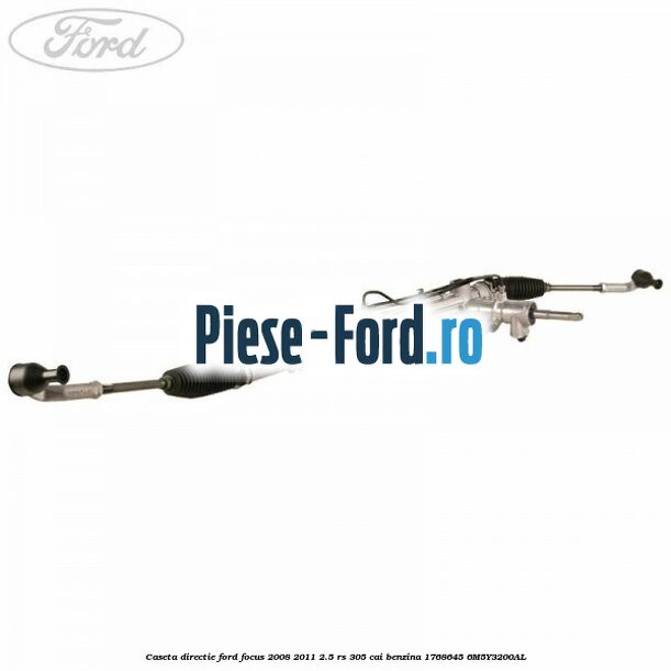 Carcasa imobilizator volan metalica Ford Focus 2008-2011 2.5 RS 305 cai benzina