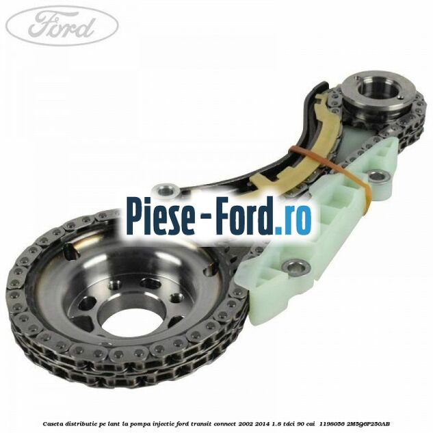 Caseta distributie pe lant la pompa injectie Ford Transit Connect 2002-2014 1.8 TDCi 90 cai  #BDF0800F00
