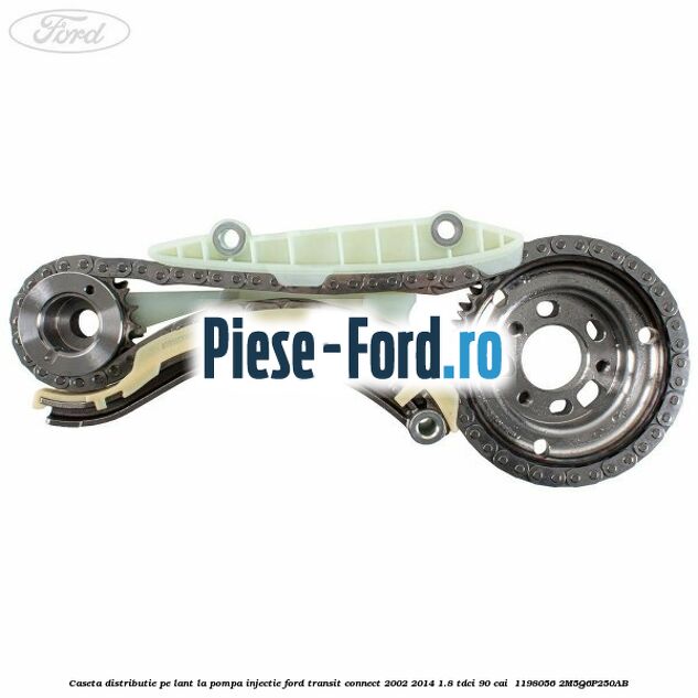 Caseta distributie pe lant la pompa injectie Ford Transit Connect 2002-2014 1.8 TDCi 90 cai  #BDF0800F00