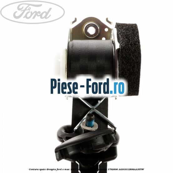 Centura spate dreapta Ford S-Max 2007-2014 2.0 145 cai benzina