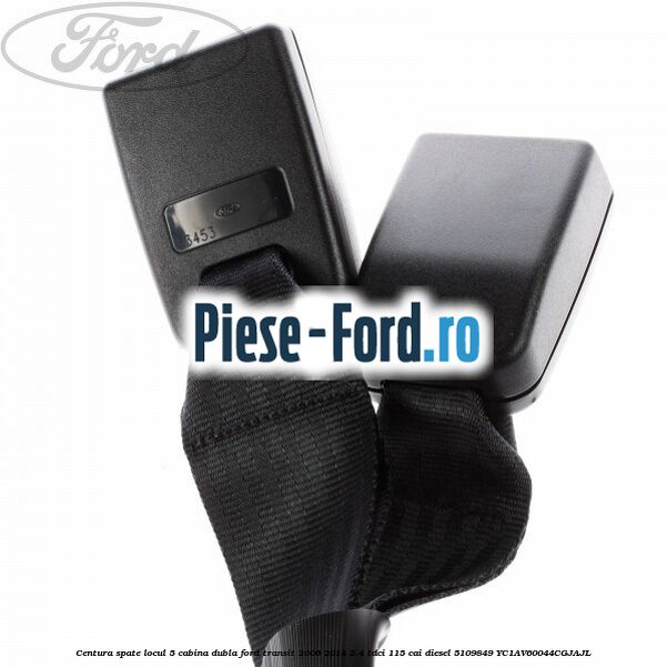 Centura spate locul 5 cabina dubla Ford Transit 2006-2014 2.4 TDCi 115 cai #4931633A4C Centura spate locul 5 cabina dubla Ford Transit 2006-2014 2.4 TDCi 115 cai diesel #4931633A4C
