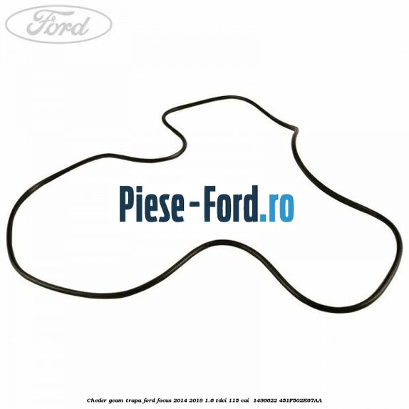 Cheder geam trapa Ford Focus 2014-2018 1.6 TDCi 115 cai #48CB7C9148 Cheder geam trapa Ford Focus 2014-2018 1.6 TDCi 115 cai #48CB7C9148