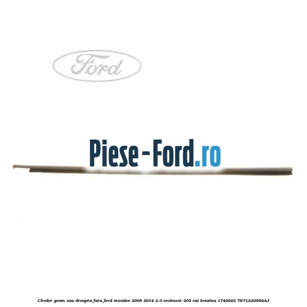 Cheder geam usa dreapta fata Ford Mondeo 2008-2014 2.0 EcoBoost 203 cai benzina