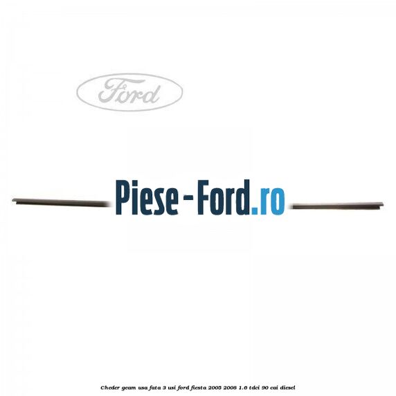 Cheder geam usa fata 3 usi Ford Fiesta 2005-2008 1.6 TDCi 90 cai diesel