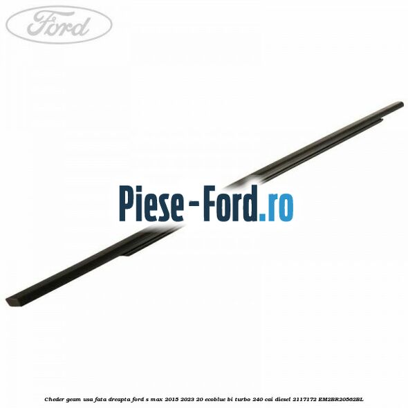 Cheder geam usa fata dreapta Ford S-Max 2015-2023 2.0 EcoBlue Bi-Turbo 240 cai #38EEF937B2