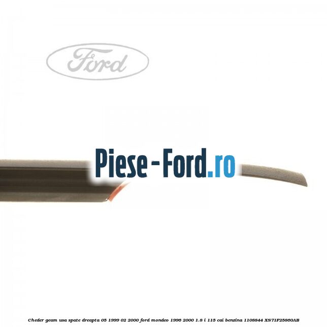 Cheder geam usa spate dreapta 05/1999-02/2000 Ford Mondeo 1996-2000 1.8 i 115 cai benzina #4C56F3AF64