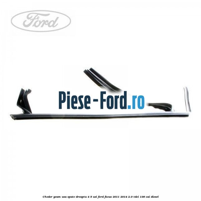 Cheder geam usa spate dreapta 4/5 usi Ford Focus 2011-2014 2.0 TDCi 136 cai diesel