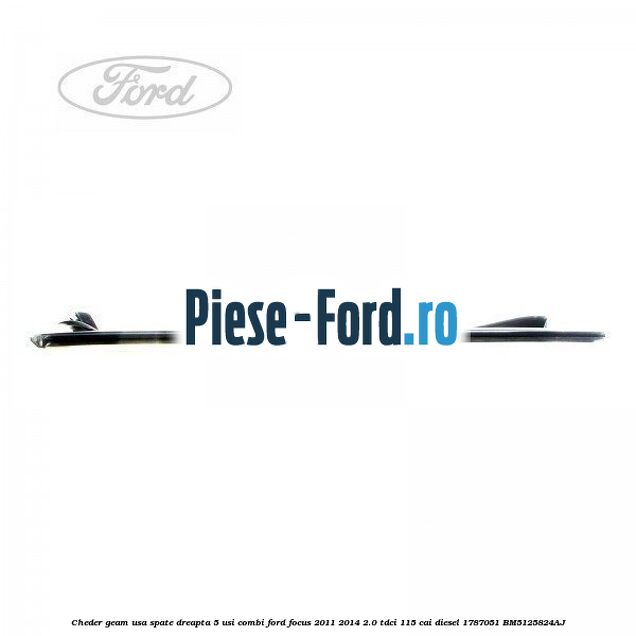 Cheder geam usa spate dreapta 5 usi combi Ford Focus 2011-2014 2.0 TDCi 115 cai diesel