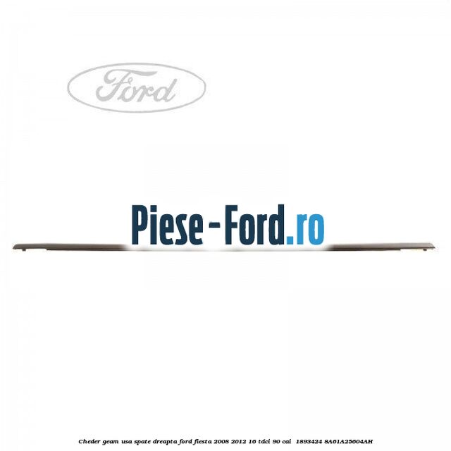 Cheder geam usa spate dreapta Ford Fiesta 2008-2012 1.6 TDCi 90 cai #A1F1FC5ECE