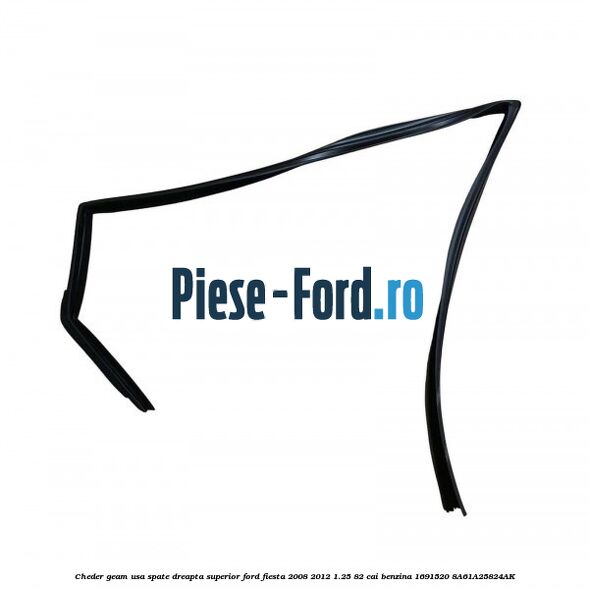 Cheder geam usa spate dreapta Ford Fiesta 2008-2012 1.25 82 cai benzina