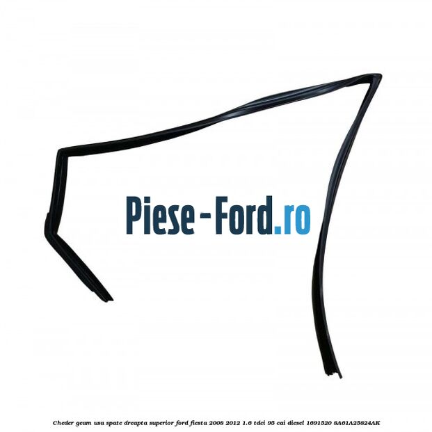 Cheder geam usa spate dreapta Ford Fiesta 2008-2012 1.6 TDCi 95 cai diesel