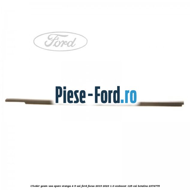 Cheder geam usa spate stanga 4/5 usi Ford Focus 2019-2023 1.0 EcoBoost 125 cai #BC1666BD96