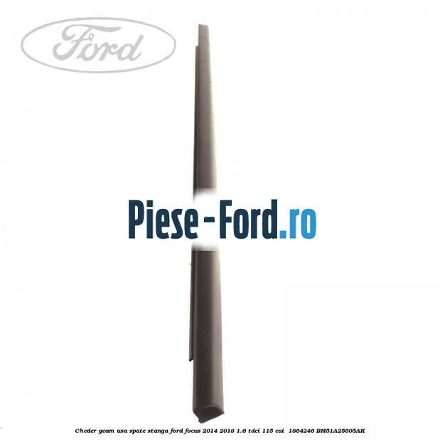 Cheder geam usa spate stanga Ford Focus 2014-2018 1.6 TDCi 115 cai  #82389D7B78