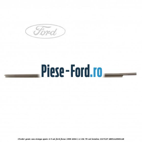 Cheder geam usa stanga fata 4/5 usi Ford Focus 1998-2004 1.4 16V 75 cai benzina