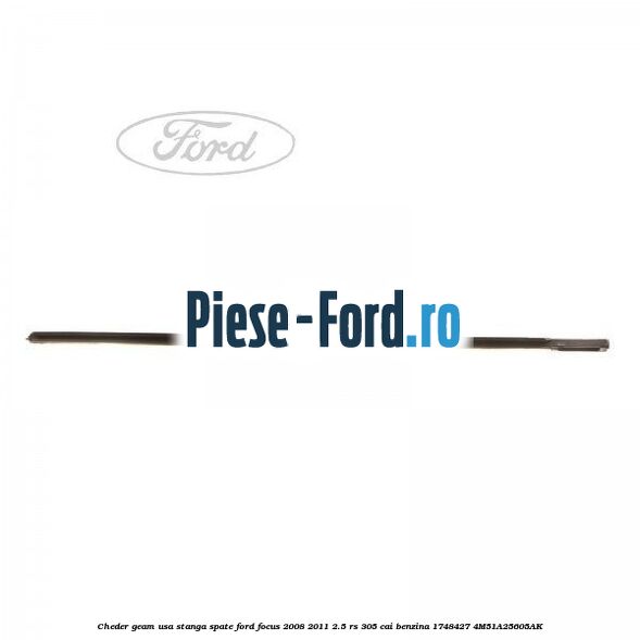 Cheder geam usa stanga spate Ford Focus 2008-2011 2.5 RS 305 cai benzina